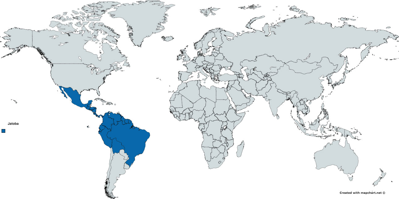 mapa Jatoba